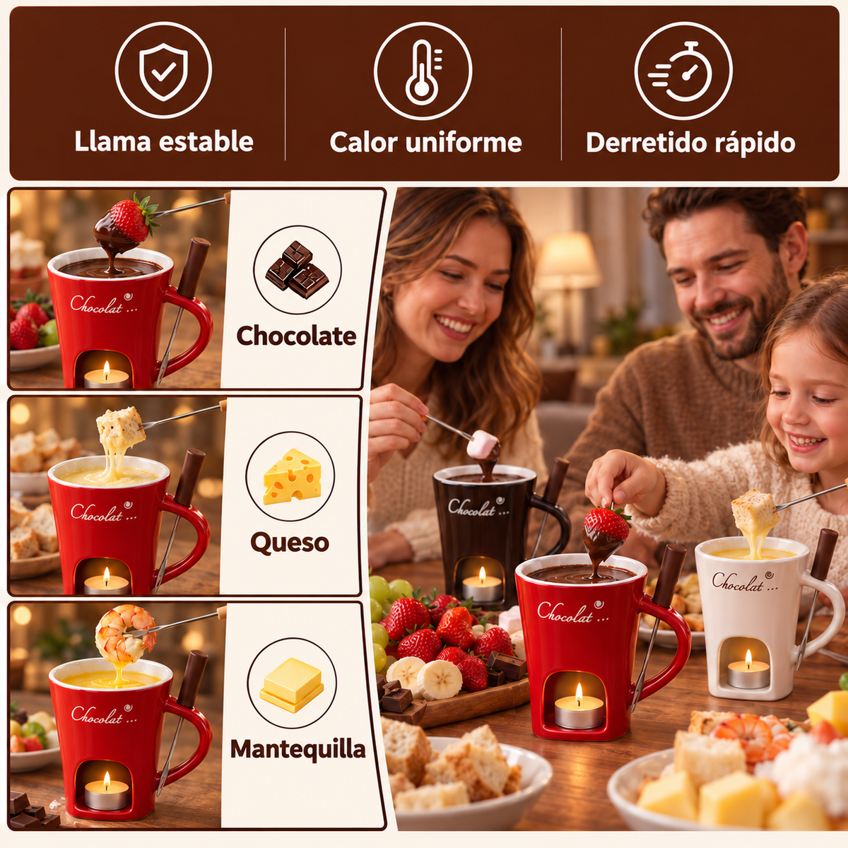 Taza para Derretir Chocolate